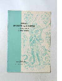 BOUSQET  20 DUETS for 2 FLUTES  or FLUTE & VIOLIN  3 DUET PIECES