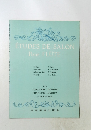 ETUDES　DE　SALON　Pour　FLUTE