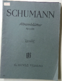 SCHUMANN　Albumblätter, Opus 124