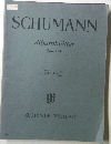 SCHUMANN　Albumblätter, Opus 124