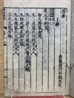 易経　山崎闇斎點 　再刻　乾
