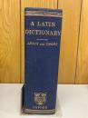A LATIN DICTIONARY LEWIS AND SHORT