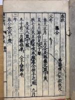 春秋　洛陽雲川弘毅改定