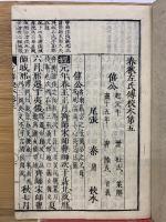 四刻  春秋左氏傳校本 五六