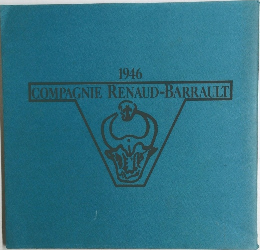 COMPAGNIE　RENAUD-BARRAULT 1946年