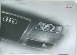 2005 2006 Audi A6 and Avant Japanese 48-page Original Car Sales Brochure