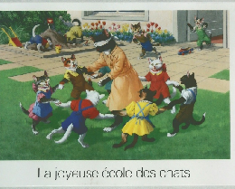La joyeuse ecole des chats