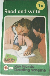 Read and write　Key Words Reading Scheme