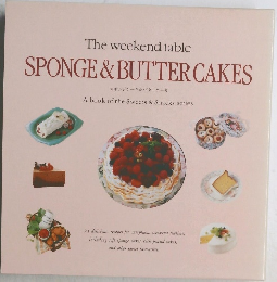 The weekend table  SPONGE & BUTTER CAKES