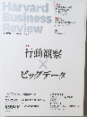 Harvard Business Review　2014年8月号