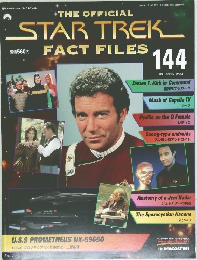 THE OFFICIAL　STAR TREK　FACT FILES　144号　2005年12/20号