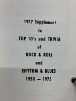 TOP 10's & TRIVIA OF ROCK & ROLL AND RHYTHM & BLUES　1977 SUPPLEMENT