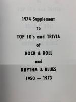 TOP 10's & TRIVIA OF ROCK & ROLL AND RHYTHM & BLUES　1974 SUPPLEMENT