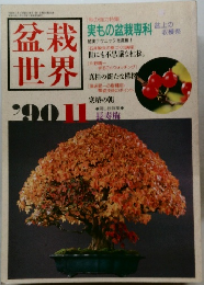 盆栽世界　1990年11月号