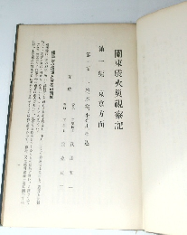 關東震火災視察記