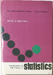 Introduction to the Theory of Statistics   