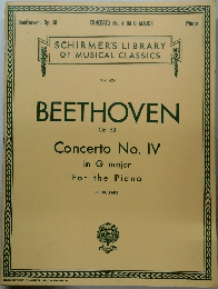 BEETHOVEN　Op. 58　Concerto No. IV