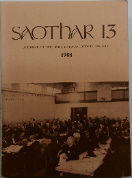 SAOTHAR 13  JOURNAL OF THE IRISH LABOUR HISTORY SOCIETY　1988年号