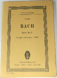 No. 818  BACH  Suite No. 3