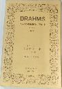 BRAHMS　SYMPHONY No. I