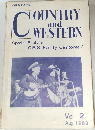 COUNTRY and WESTERN Vol 2 1963年8月号