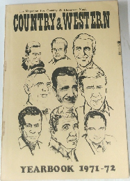 COUNTRY & WESTERN　YEARBOOK 1971-72