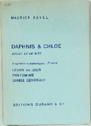 Daphnis & Chloe　Ballet En Un Acte