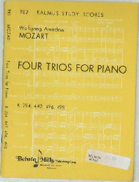 FOUR TRIOS FOR PIANO