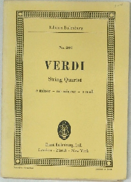 No. 207　VERDI　StringQuartet
