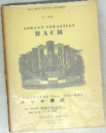 JOHANN SEBASTIAN  BACH　CANTATAS Nos. 201-203