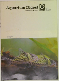 Aquarium Digest　1972年春号　Vol. I No. 1