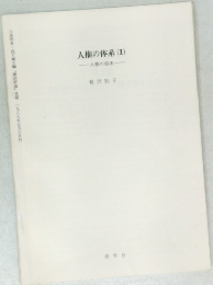 人権の体系 (1)  ー人格の自由ー