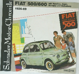Fiat 500/600 mit Topolino, Jagst, Multipla und Weinsberg 1936-69