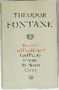 THEODOR  FONTANE  Romane  und Erzahlungen  Graf Petofy  Unterm  Birnbaum  Cecile