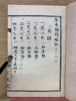 年中神拝略記