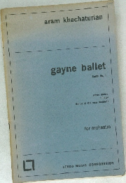gayne ballet　Suite No. 1