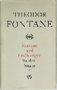 THEODOR  FONTANE　Vor dem  Sturm  I-II