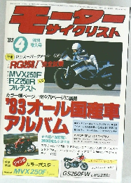 モーターサイクリスト　1983年4月号