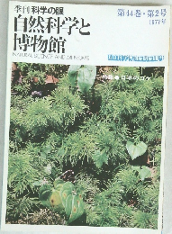 季刊 科学の眼　第44巻 第2号  1977年号  自然科学と  博物館