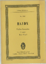 No. 1202  HAYDN  Violin Concerto  C major  Hob. VII a/I