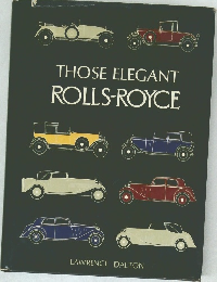 THOSE ELEGANT  ROLLS-ROYCE
