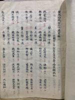 室内切紙百二十通