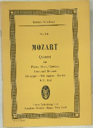 No. 160  MOZART  Quintet