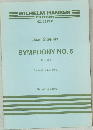 Jean Sibelius  SYMPHONY NO. 6  Op. 104