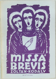 MISSA BREVIS　ZOLTAN KODALY