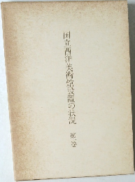 国立西洋美術館設置の状況 第一巻