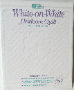 White-on-White  Heirloom Quilt