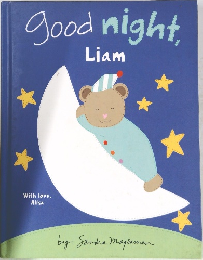 good night  Liam  With love,  Alisa