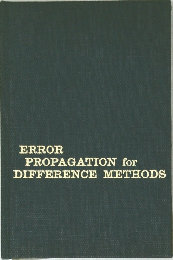 ERROR  PROPAGATION for  DIFFERENCE METHODS