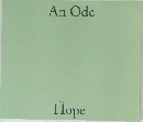 An　Ode　/Hope